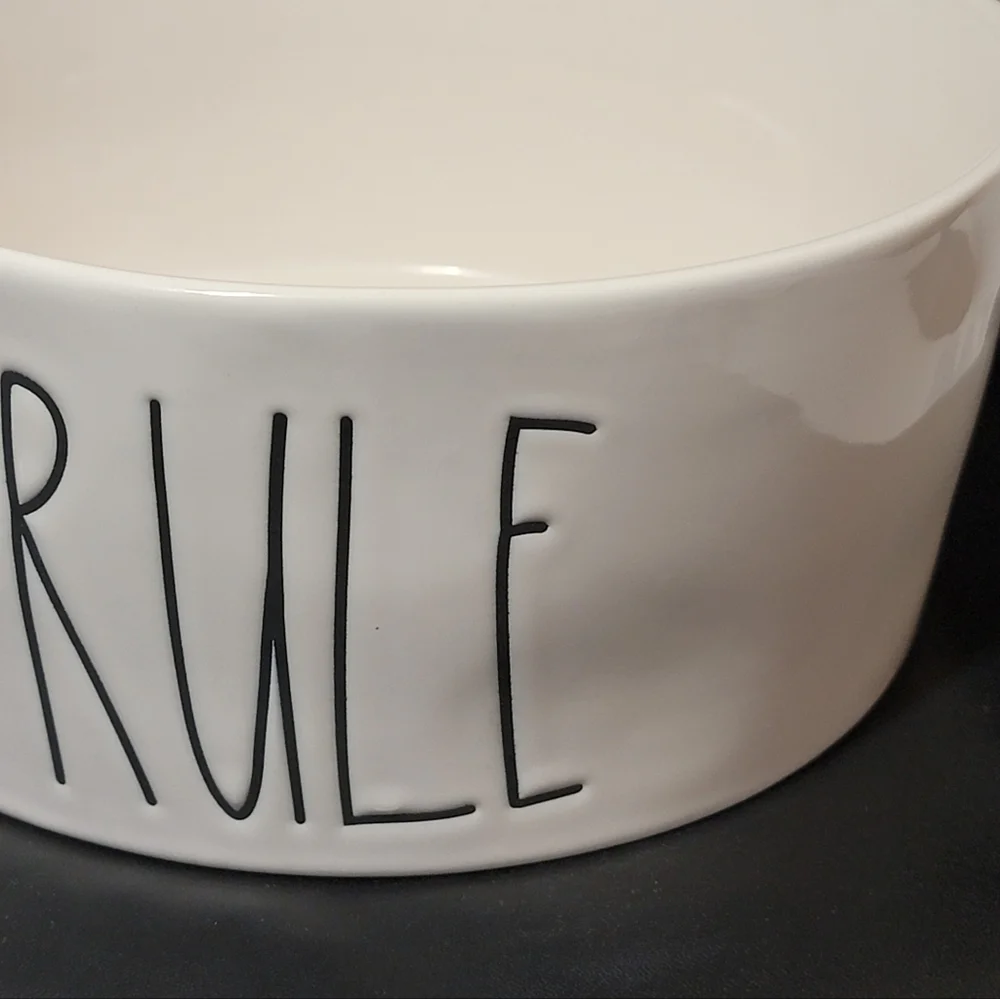 Rae Dunn “DOG'S RULE” 8